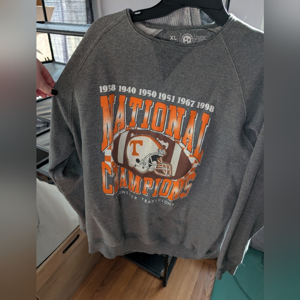 Gray National Champions Sweatshirt